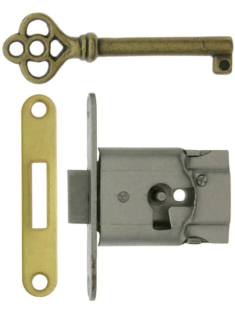 polished steel full-mortise drawer or cabinet lock|locks for cabinet doors.